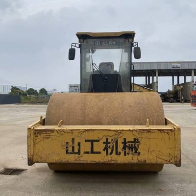 Ergonomic SEM 522 Used Road Roller High Torque For Construction Sites