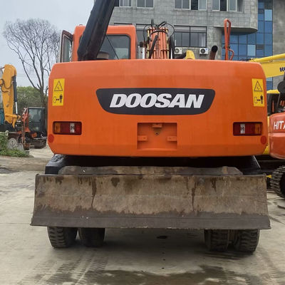 Robust Engine Used DOOSAN Excavator Old Wheel Excavator 150w For City Building