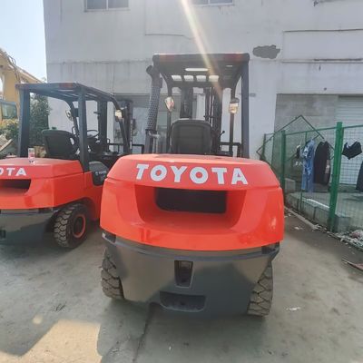 5 Ton Used Forklift Toyota 50 2nd Hand Forklift With 3.5m Lifting Height