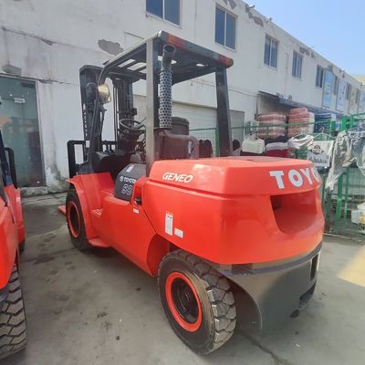 5 Ton Used Forklift Toyota 50 2nd Hand Forklift With 3.5m Lifting Height